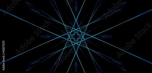 Cool science fiction abstract line background pattern