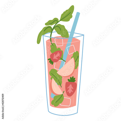 Refresh sweet lemonade with peach flavor.
