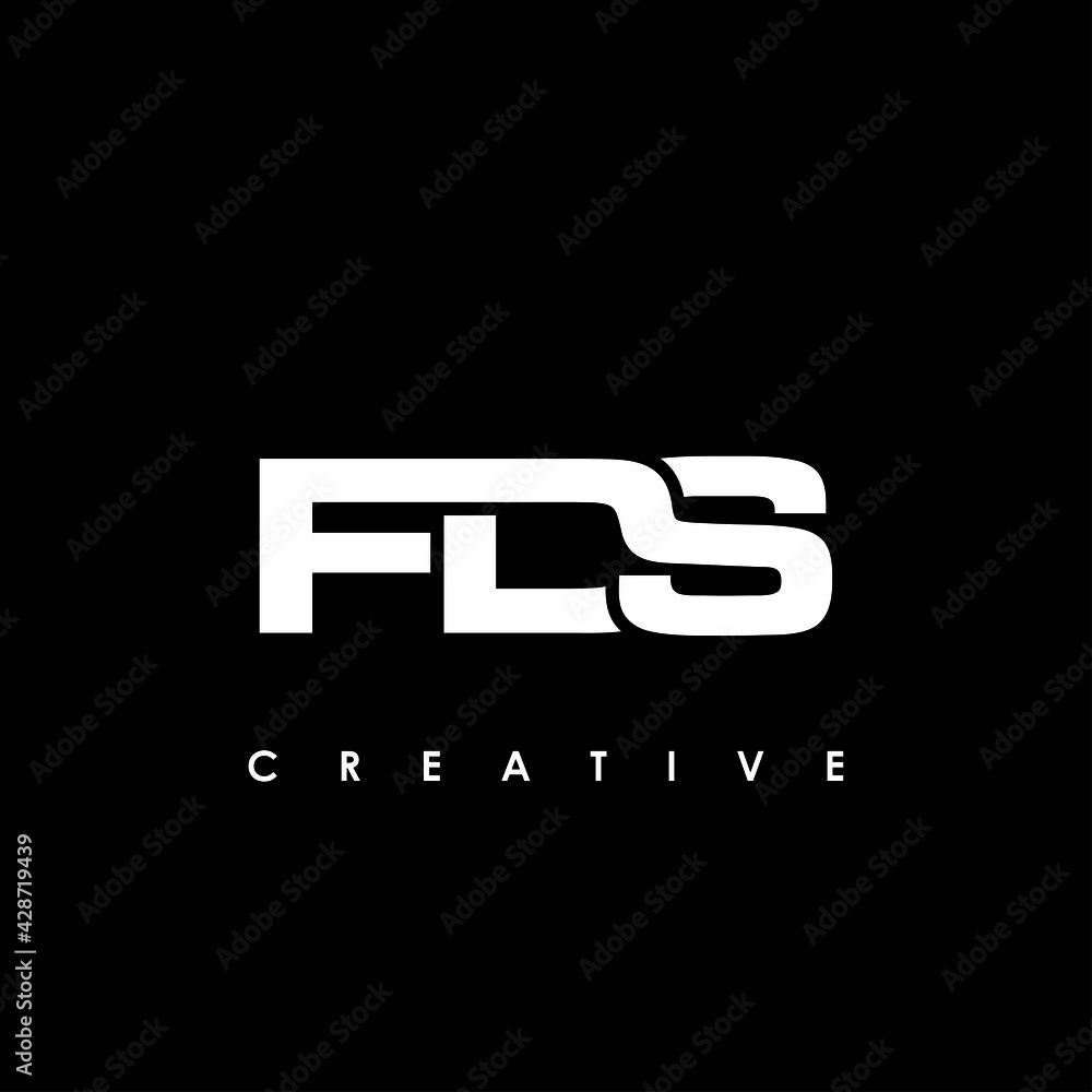 FDS Letter Initial Logo Design Template Vector Illustration FDS Letter Initial Logo Design Template Vector Illustration