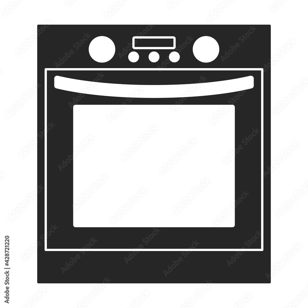 Oven vector black icon. Vector illustration stove on white background. Isolated black illustration icon of oven and stove. Oven vector black icon. Vector illustration stove on white background. Isolated black illustration icon of oven and stove.