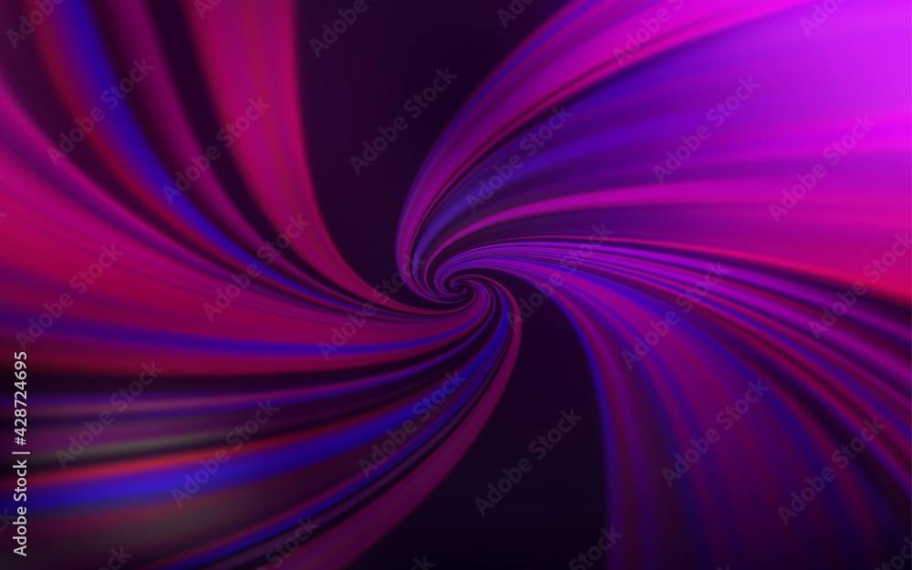 Dark Pink vector pattern with bent lines. Dark Pink vector pattern with bent lines.