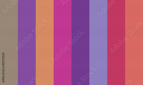 Blanket stripes seamless vector pattern. Background for Cinco de Mayo party decor or ethnic mexican fabric pattern with colorful stripes. Serape design