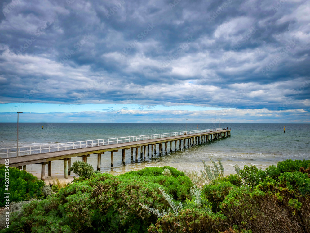 Seaford Pier From Shore High