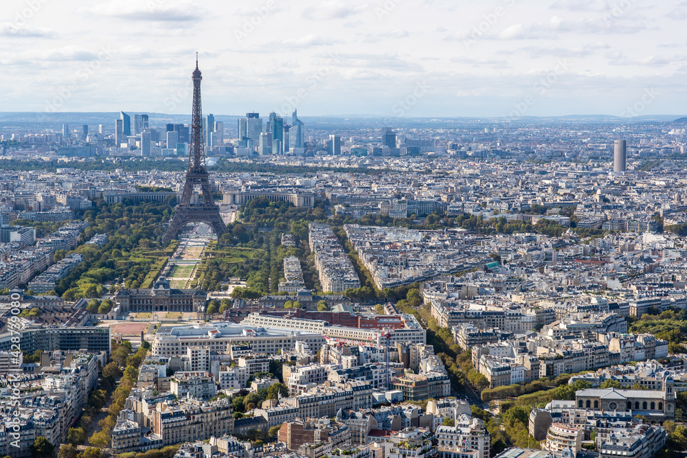 A panoramic view of Paris