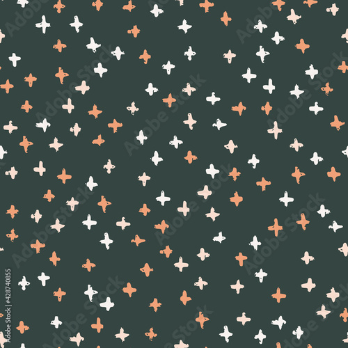 Hand drawn textured doodle ...