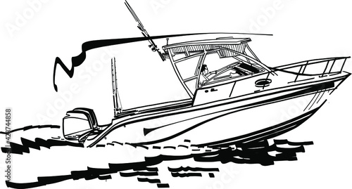 boat on the sea