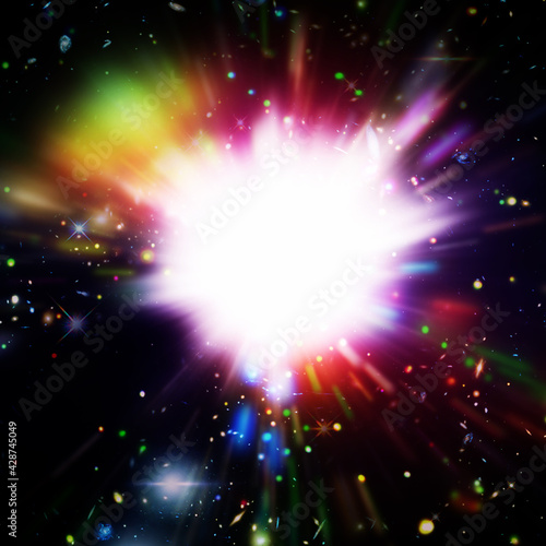 Fototapeta Naklejka Na Ścianę i Meble -  Wonderful super nova. The elements of this image furnished by NASA.