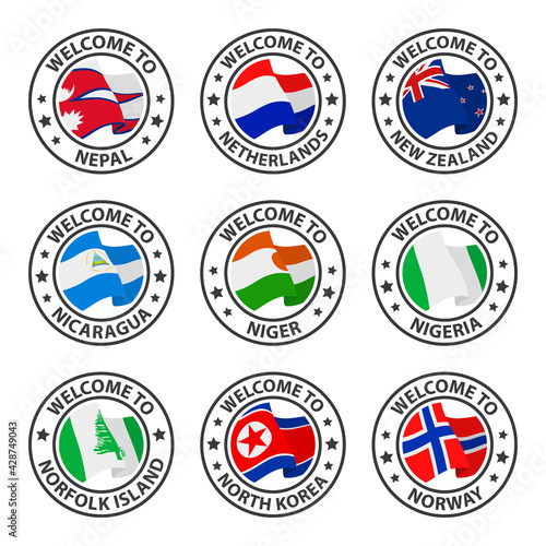 Collection of icons welcome to. Parts 15 of 23.