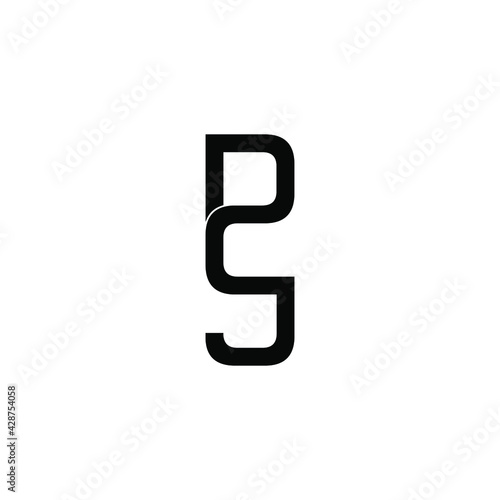 dcj letter original monogram logo design © ahmad ayub prayitno