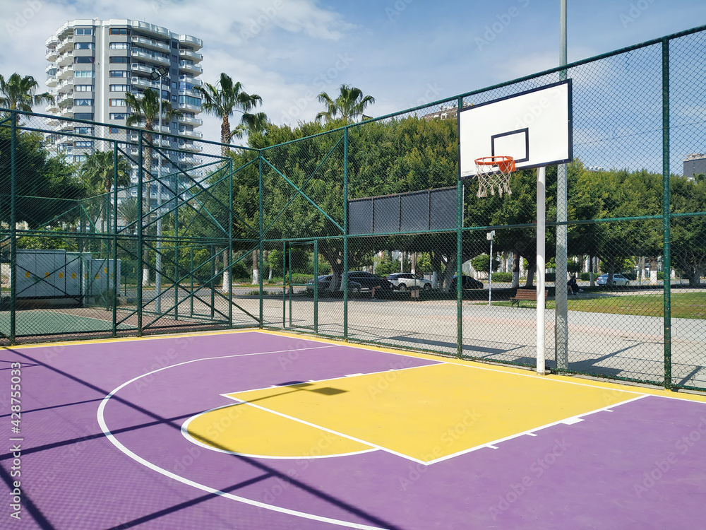 Public Basketball Court, Mersin, Turkey
