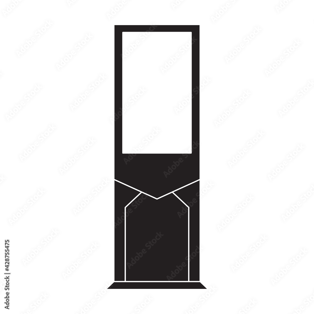 Terminal bank vector black icon. Vector illustration bank card on white background. Isolated black illustration icon of terminal payment. Terminal bank vector black icon. Vector illustration bank card on white background. Isolated black illustration icon of terminal payment.