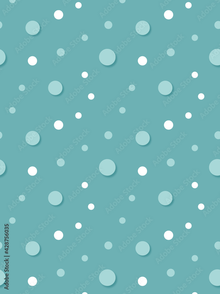 Seamless Gentle Pattern with Circles Seamless Gentle Pattern with Circles