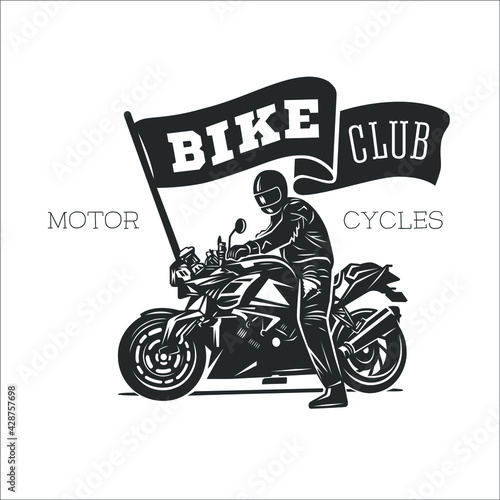 Logo motorcycle vintage