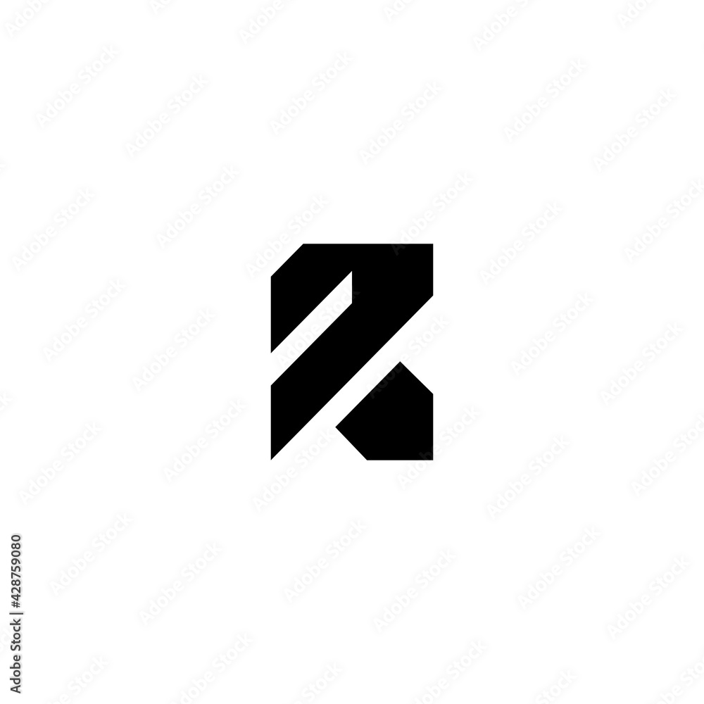 simple letter R logo design simple letter R logo design