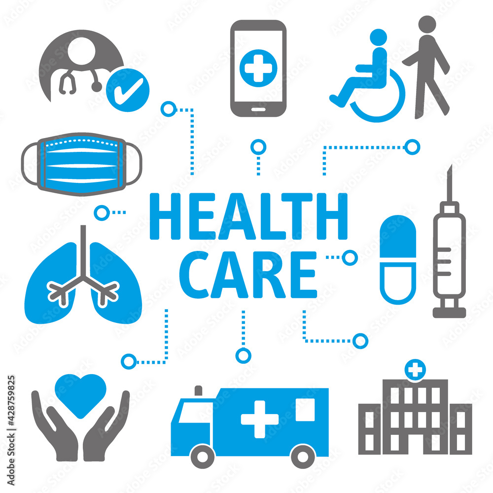 Health Care and Medical icon Set Health Care and Medical icon Set
