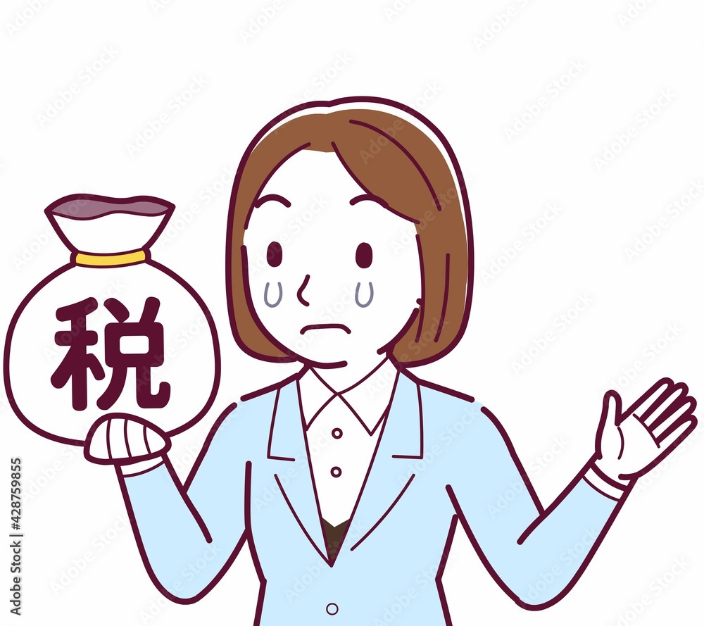 Young woman in a light blue suit Young woman in a light blue suit