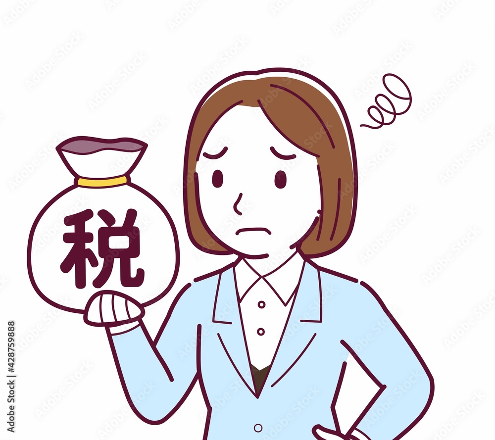 Young woman in a light blue suit Young woman in a light blue suit