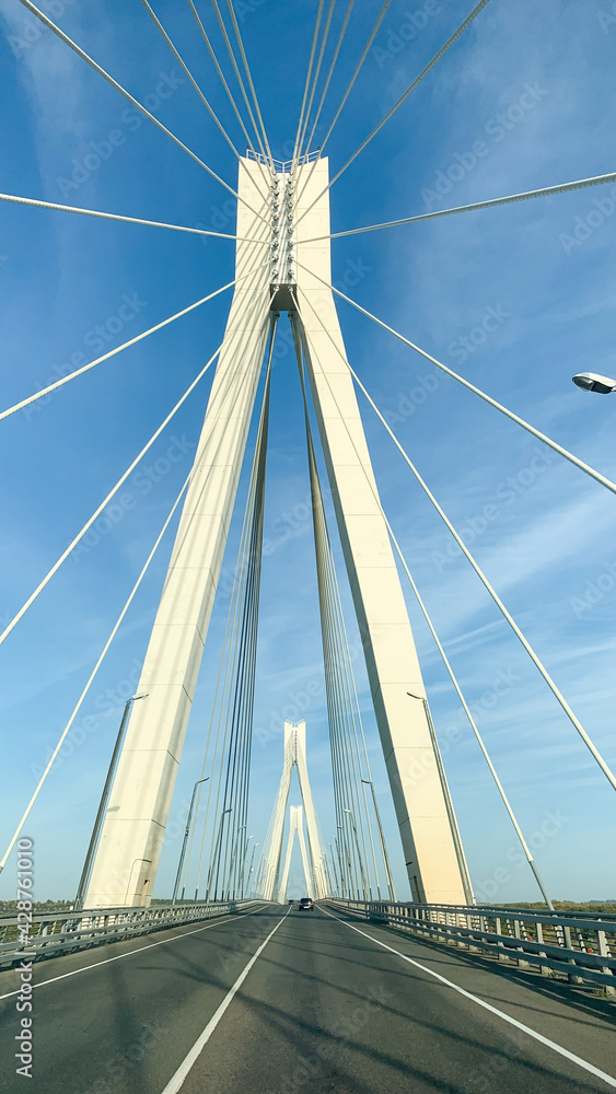 Fototapeta premium bridge over the river