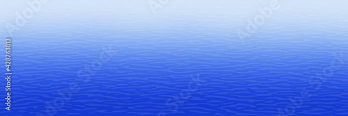 Ripples and water waves, sea surface. Vector natural background.  © Valerii