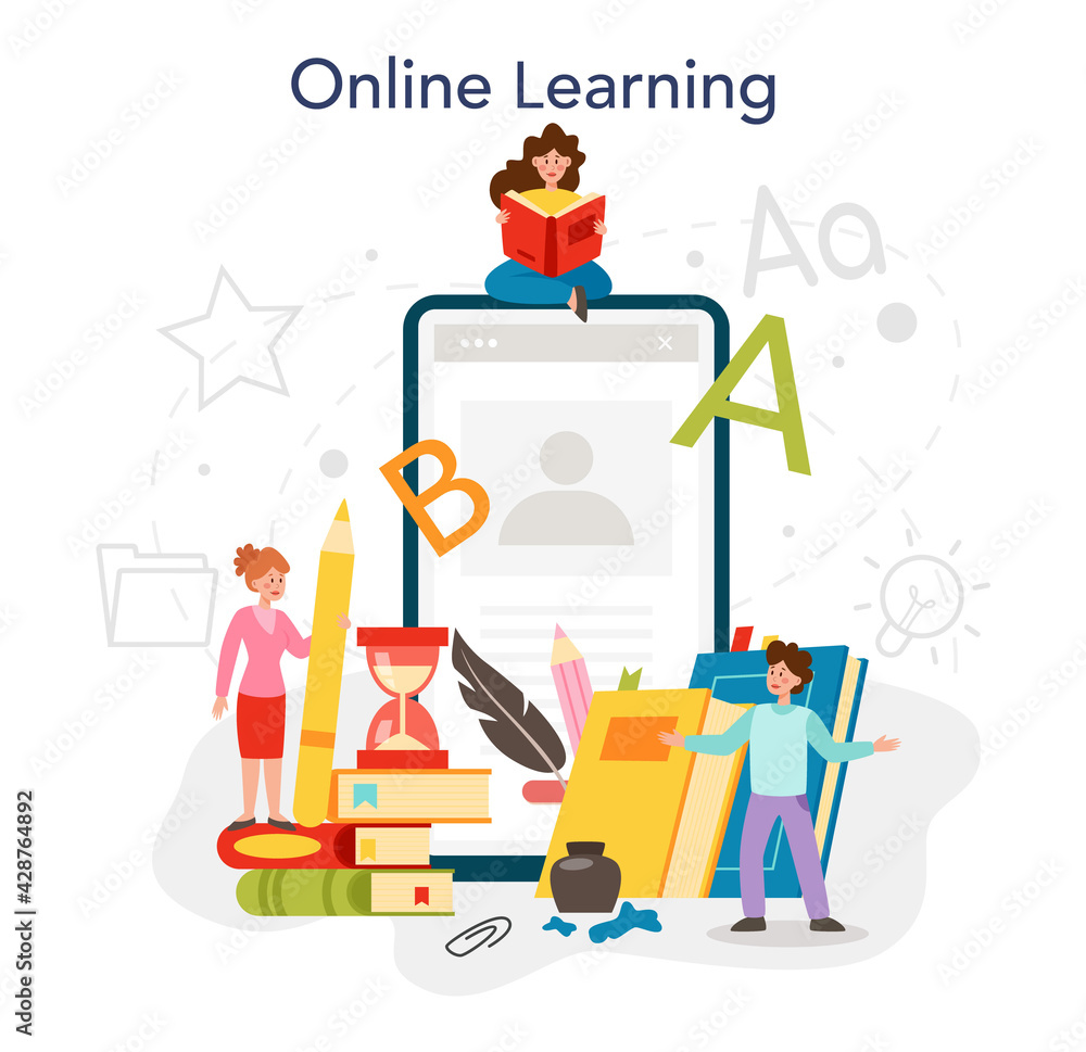 Literature school subject online service or platform. Study ancient Literature school subject online service or platform. Study ancient