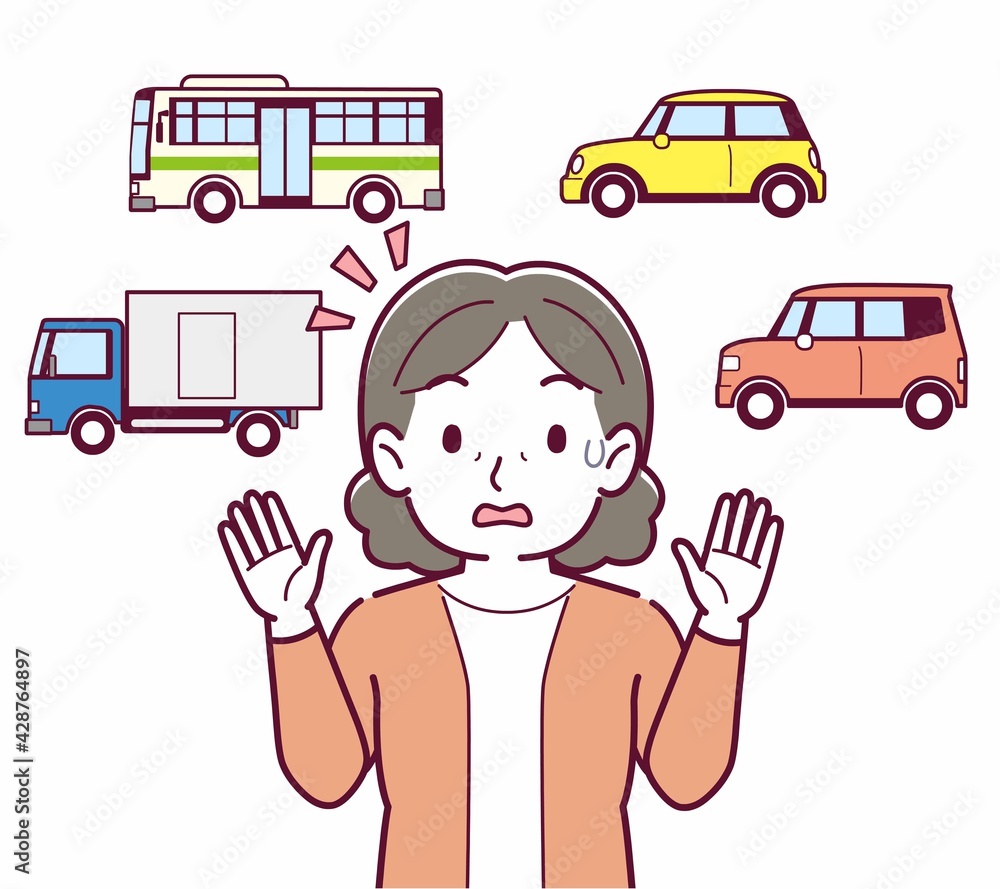 色々な交通手段を使う人