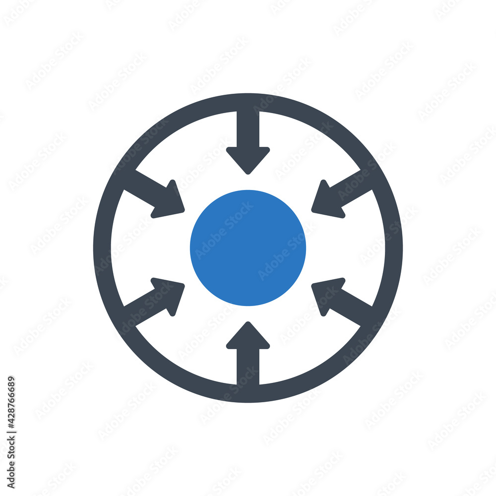 Centralization icon Centralization icon