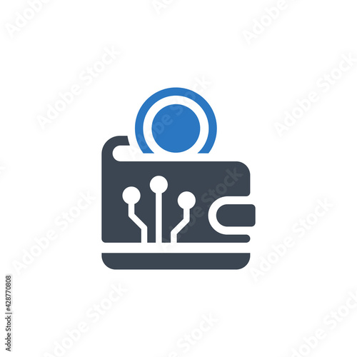 Bitcoin wallet icon