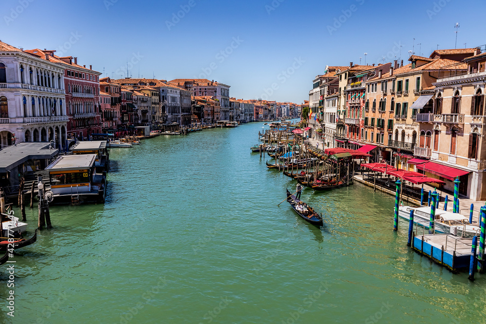 Typical views of the city of Venice
