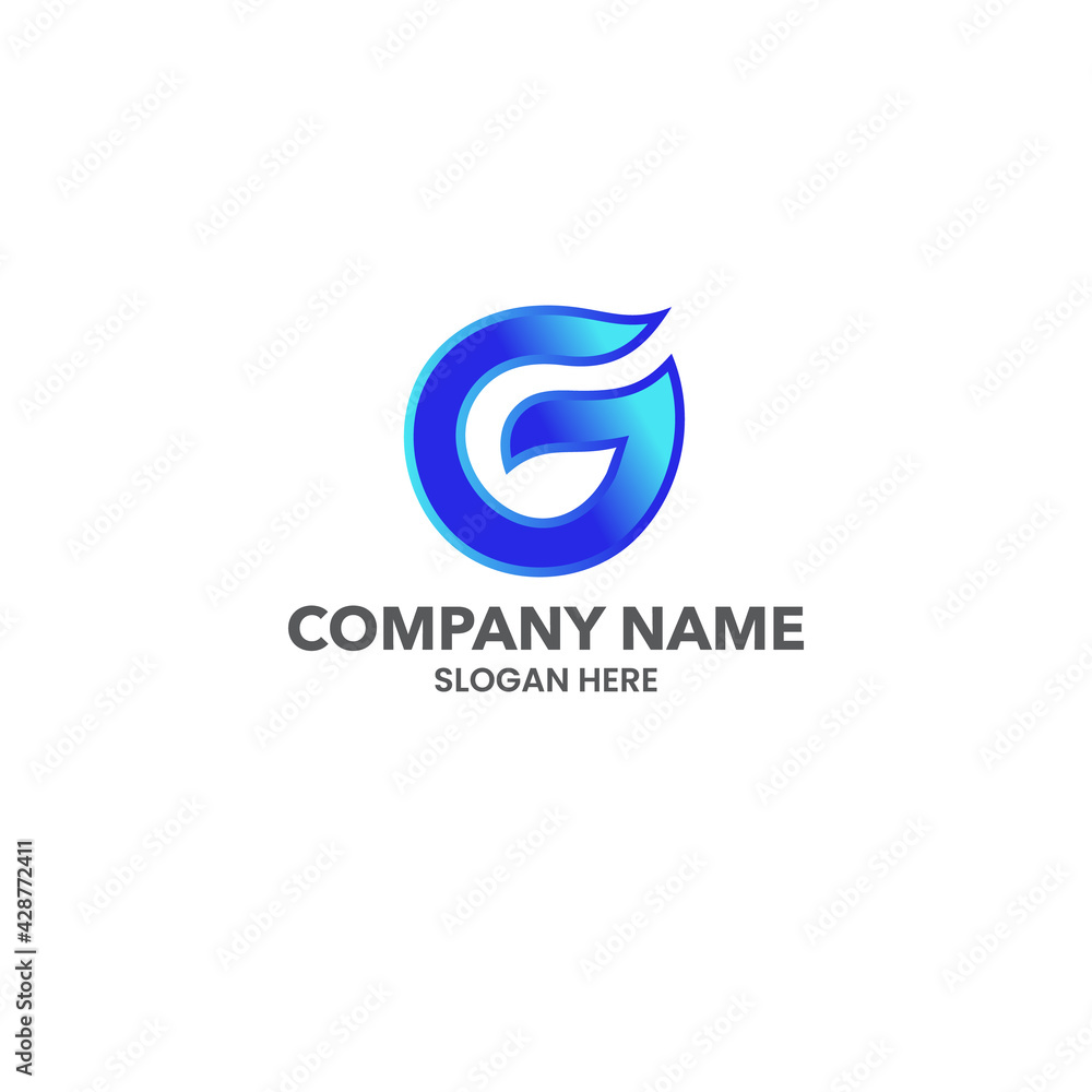 G letter modern logo design G letter modern logo design
