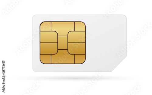 smart phone sim card with chip