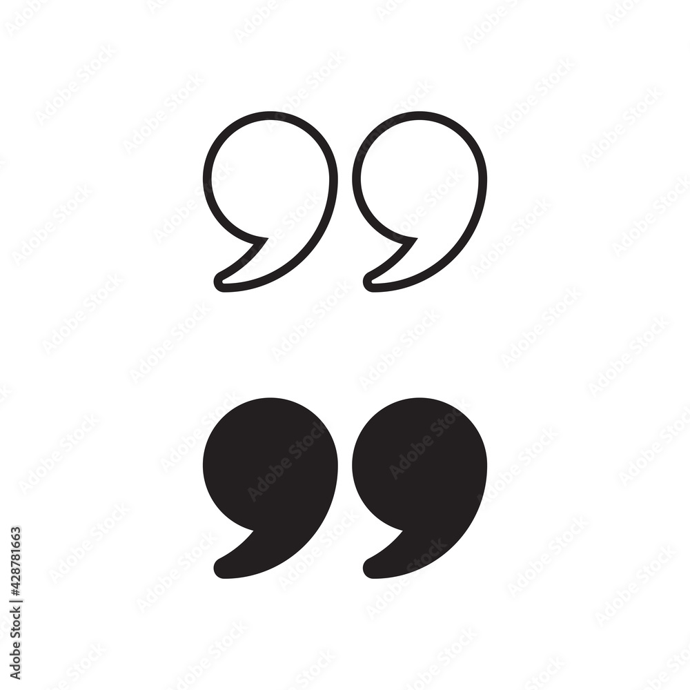 Quote icon for web sites and apps Quote icon for web sites and apps