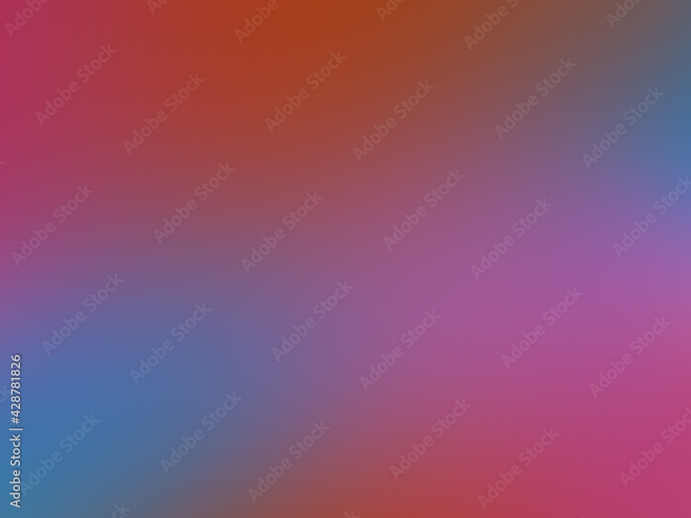 Abstract blurred on colourful gradient mesh background. Ideal for background,banner,wallpaper etc.,