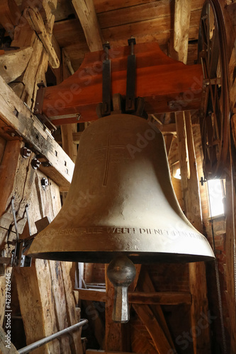 old bell in the church