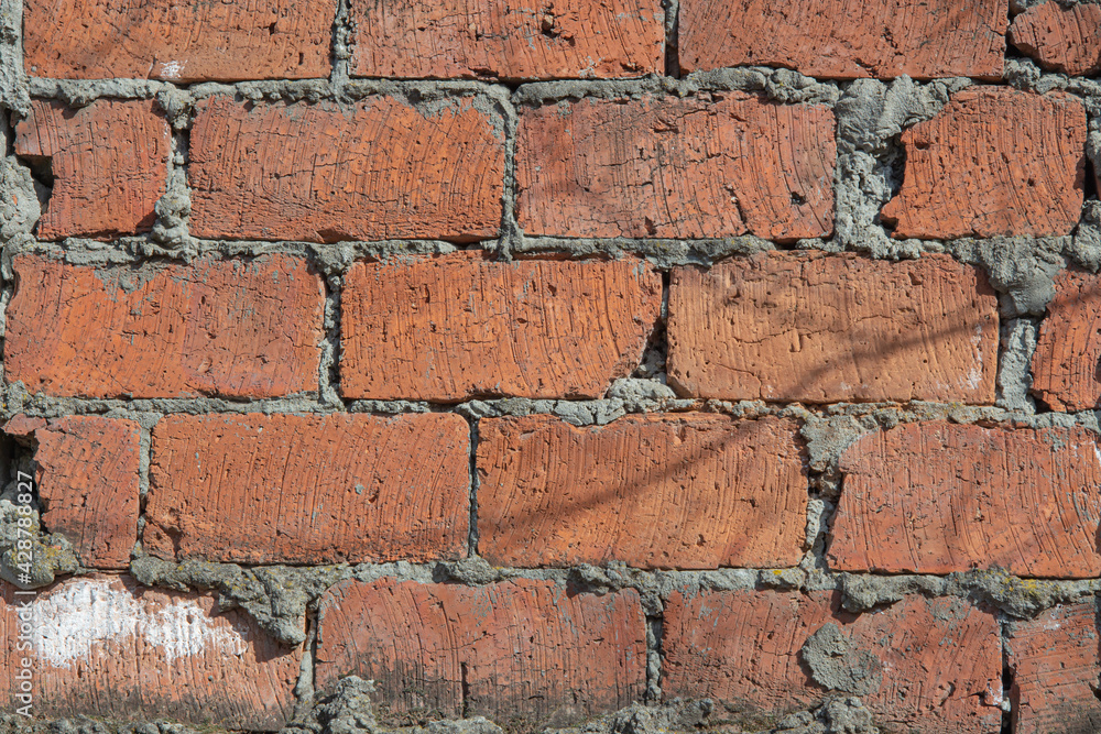 texture old bricks close up texture old bricks close up