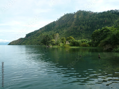 Morning view at Lake Toba
