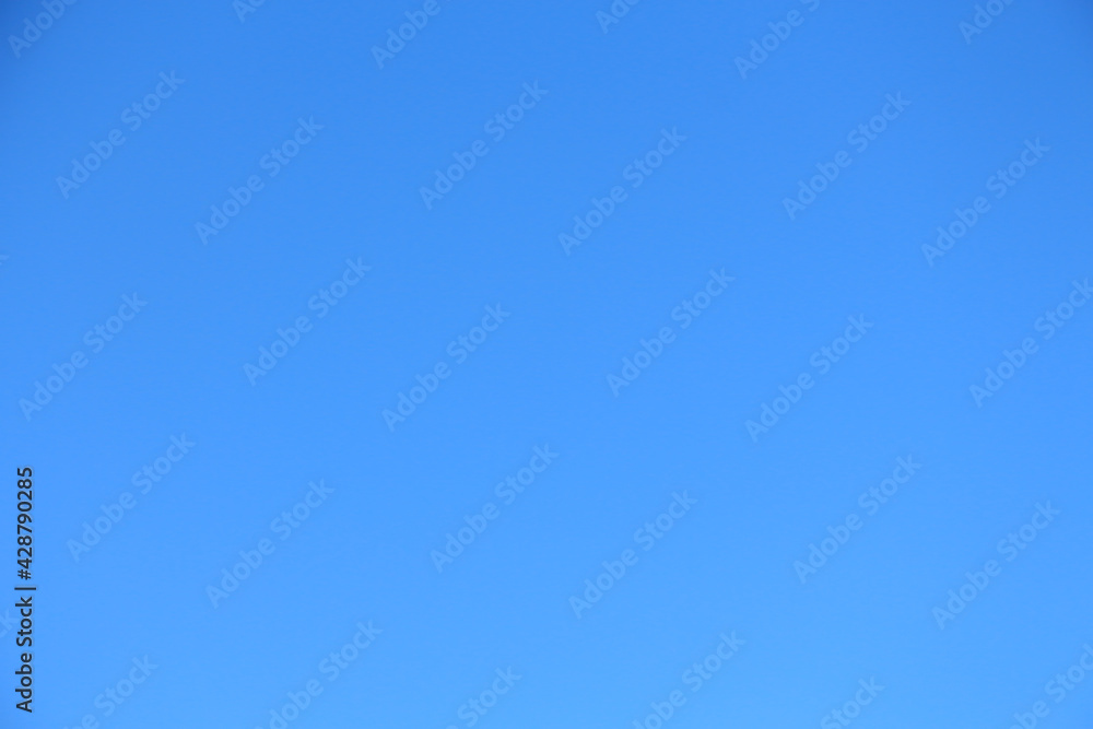 dark blue sky background for wallpaper. Clear blue sky in the morning, natural scene background
