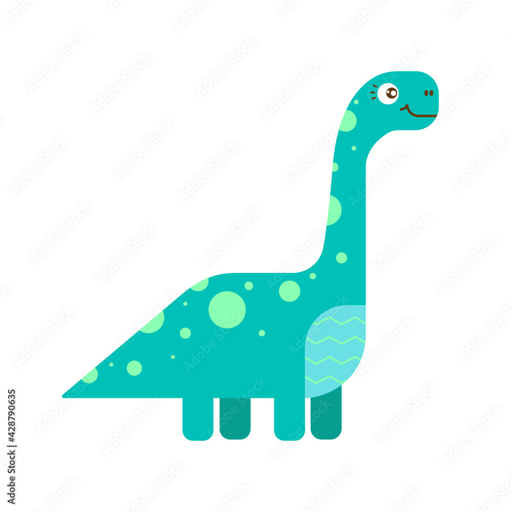Fototapeta premium cute dinosaur vector illustration