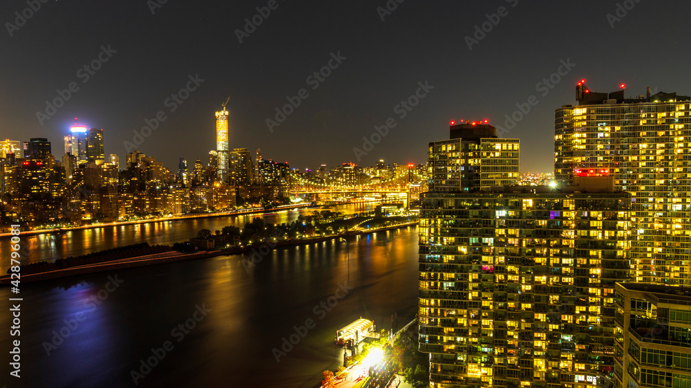 Naklejka premium New York City skyline