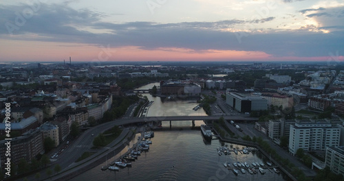 Helsinki Sunny summer dusk 01 photo