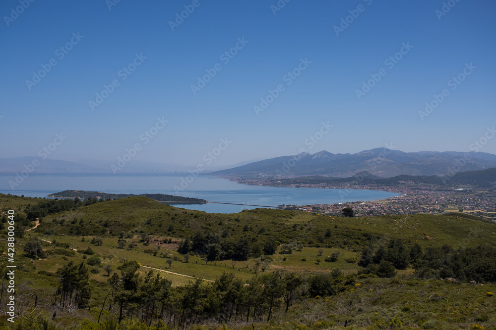 iskele-karantina/ Urla / Izmir / Turkey, MAY 11, 2020, Views from a small sea town