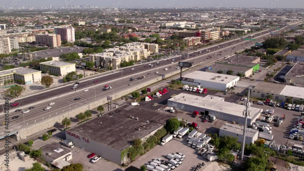 Palmetto Expressway Hialeah Florida USA 4k 60p Palmetto Expressway Hialeah Florida USA 4k 60p