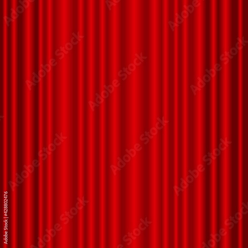Red curtain vector background