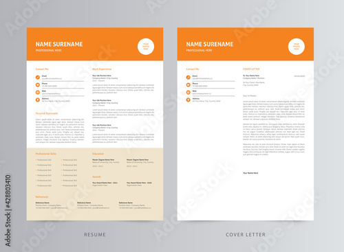 Clean Resume/CV and Cover Letter Template 