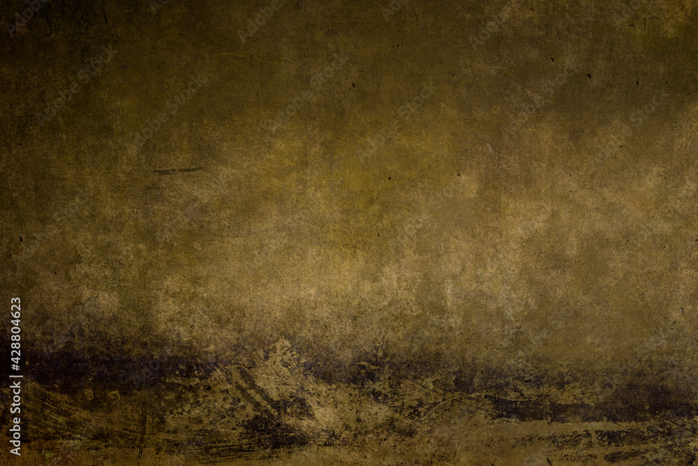 Fototapeta premium Worn out golden background