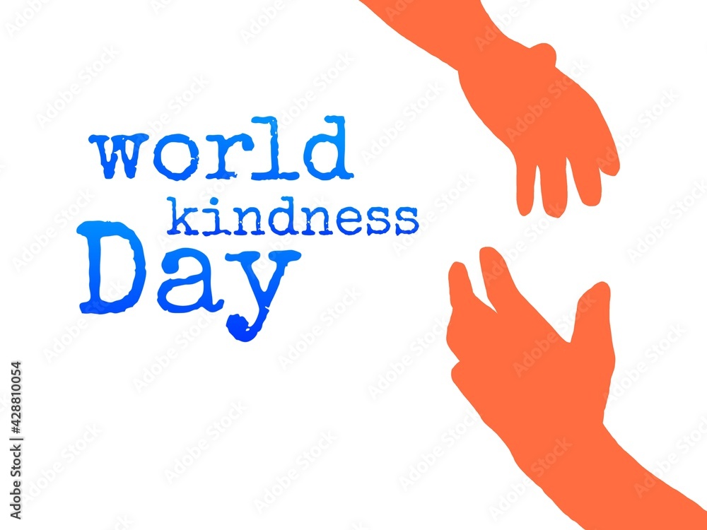 World kindness day illustration tex image World kindness day illustration tex image