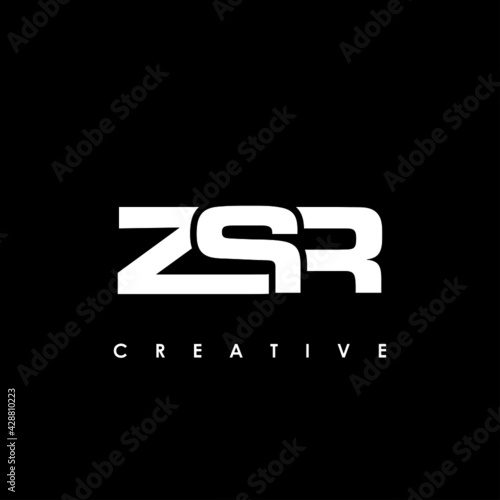 ZSR Letter Initial Logo Design Template Vector Illustration photo