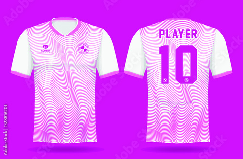 sports jersey template for team uniforms and Soccer t shirt design