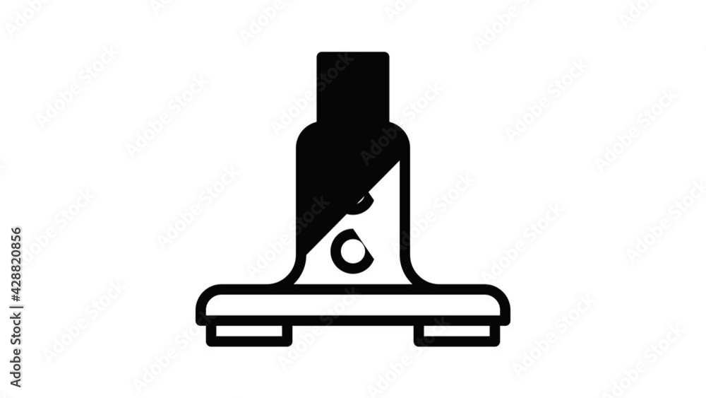 Pylon scaffolding icon animation outline best object on white background Pylon scaffolding icon animation outline best object on white background