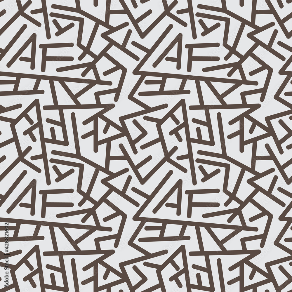 Seamless geometric pattern with different lines Seamless geometric pattern with different lines