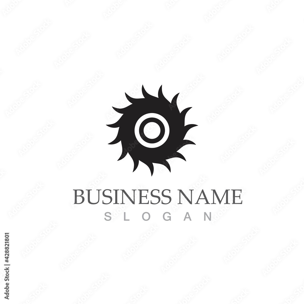 Fototapeta premium vortex vector illustration icon